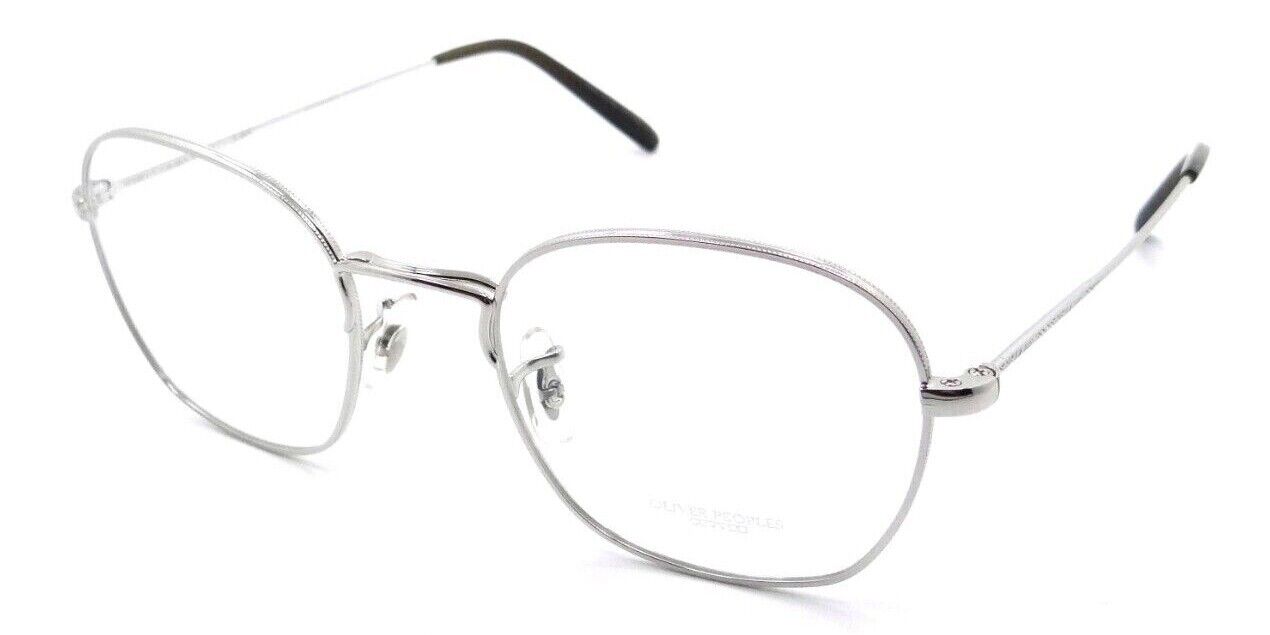 Oliver Peoples Eyeglasses Frames OV 1284 5036 48-20-145 Allinger Silver Italy-827934452787-classypw.com-1