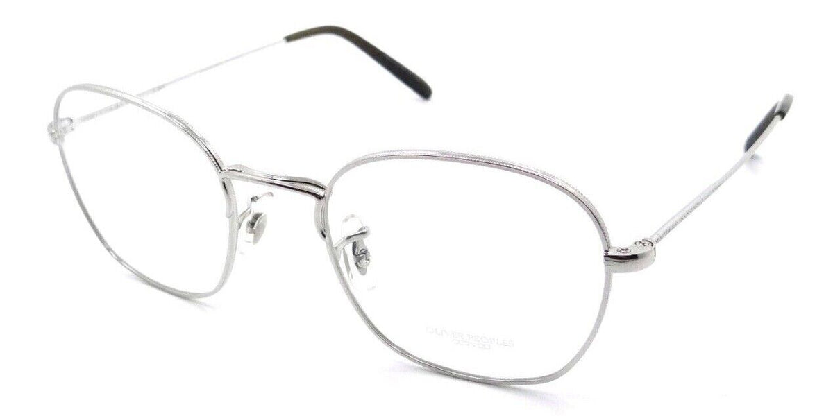 Oliver Peoples Eyeglasses Frames OV 1284 5036 48-20-145 Allinger Silver Italy-827934452787-classypw.com-1
