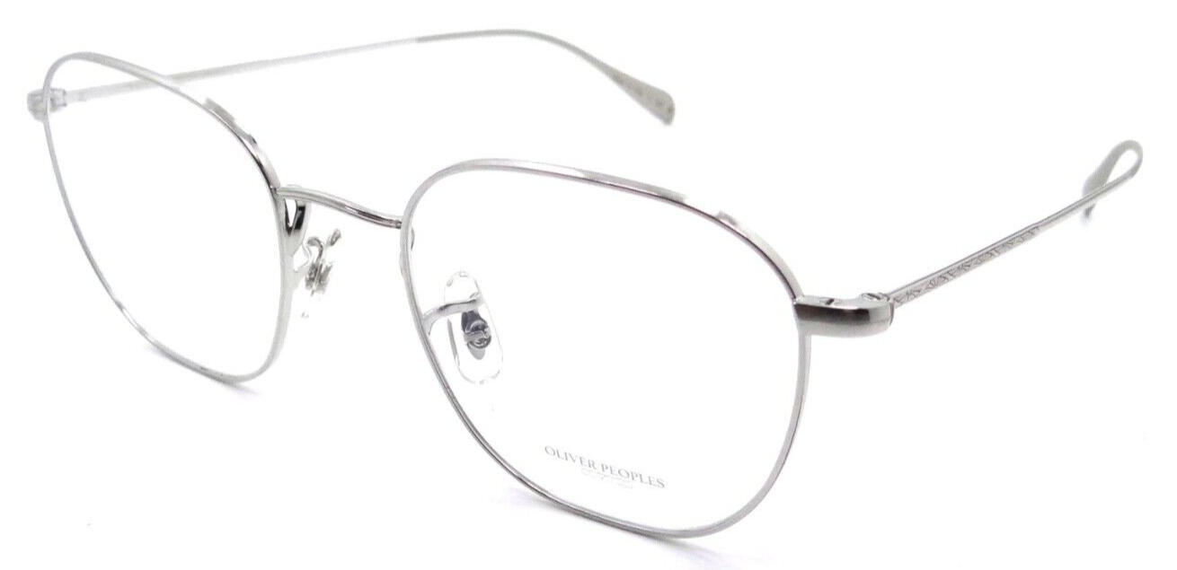 Oliver Peoples Eyeglasses Frames OV 1305 5254 49-20-145 Clyne Brushed Silver-827934470286-classypw.com-1