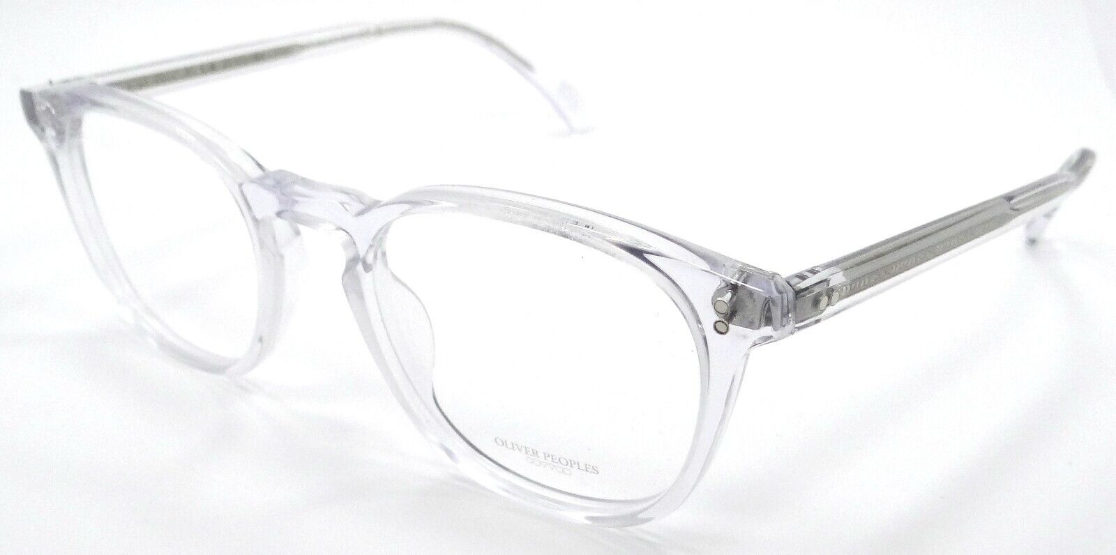 Oliver Peoples Eyeglasses Frames OV 5298U 1101 49-20-145 Finley Esq Crystal-827934468740-classypw.com-1