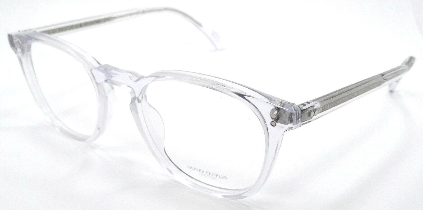 Oliver Peoples Eyeglasses Frames OV 5298U 1101 49-20-145 Finley Esq Crystal-827934468740-classypw.com-1