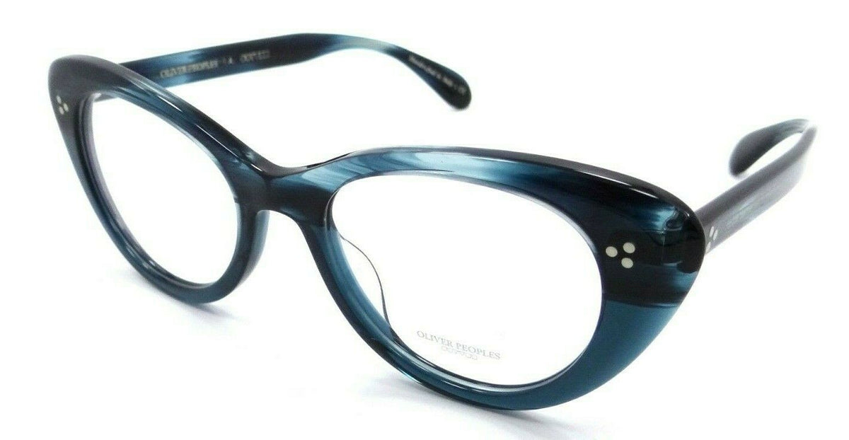 Oliver Peoples Eyeglasses Frames OV 5415U 1672 51-19-145 Rishell Teal VSB Italy-827934431959-classypw.com-1