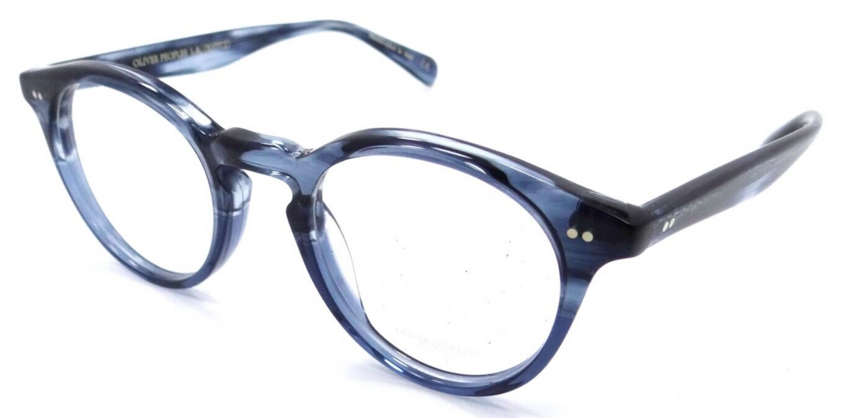 Oliver Peoples Eyeglasses Frames OV 5459U 1730 48-22-145 Romare Dark Blue VSB-827934470507-classypw.com-1