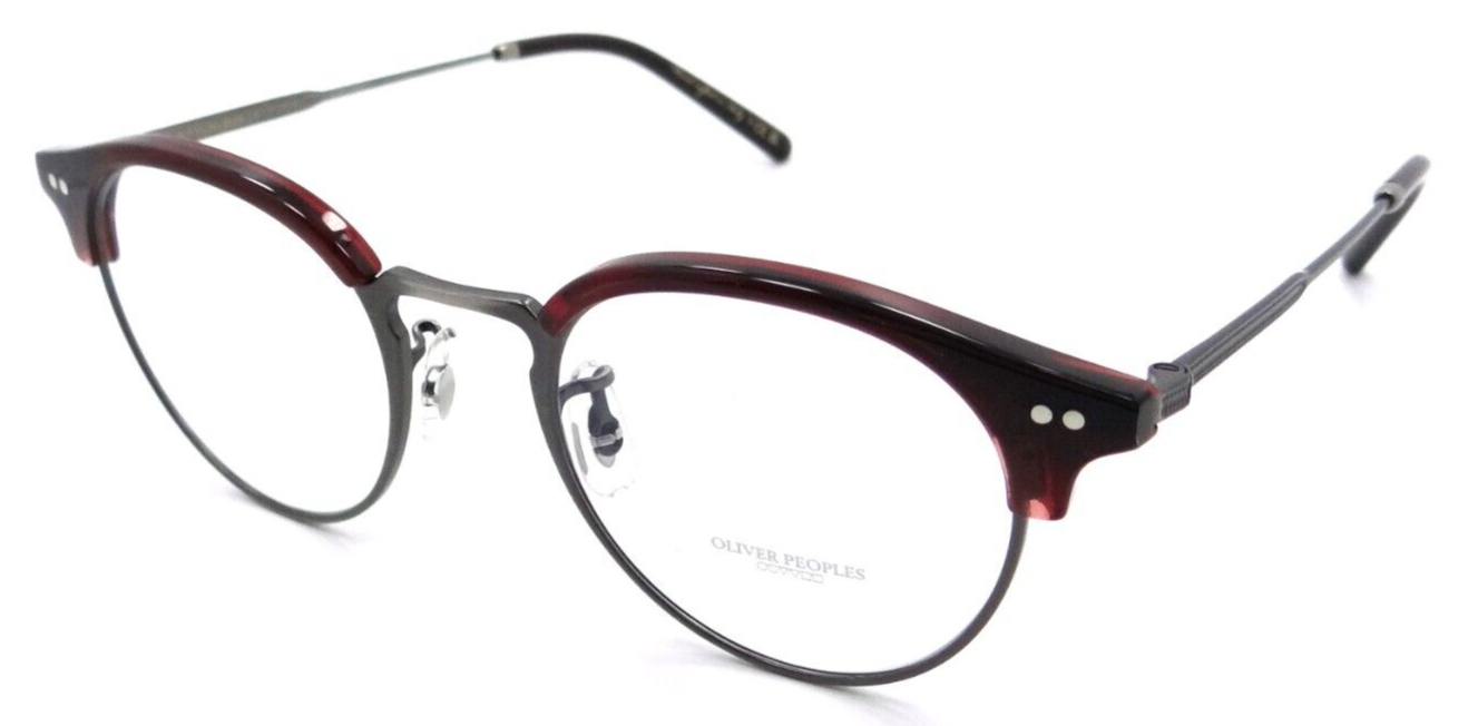 Oliver Peoples Eyeglasses Frames OV 5469 1675 46-20-145 Reiland Pewter /Bordeaux-827934467699-classypw.com-1
