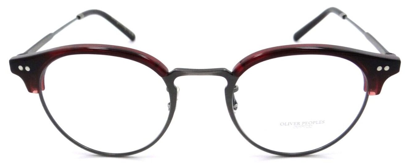 Oliver Peoples Eyeglasses Frames OV 5469 1675 46-20-145 Reiland Pewter /Bordeaux-827934467699-classypw.com-1