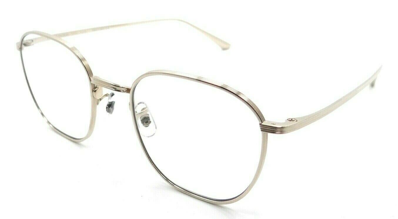 Oliver Peoples Sunglasses 1230ST 52921W The Row Board Meeting 2 White Gold/Clear-827934435223-classypw.com-1