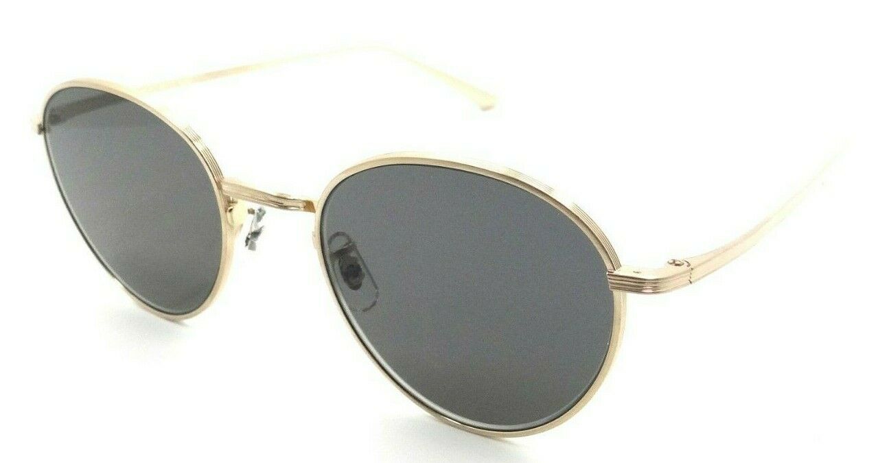 Oliver Peoples Sunglasses 1231ST 5252R5 The Row Brownstone 2 Gold / Grey 49mm-827934413580-classypw.com-1