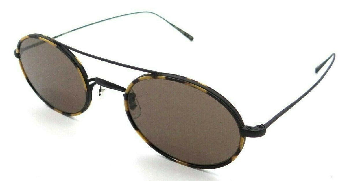 Oliver Peoples Sunglasses 1248ST 506273 48-22-145 Shai Matte Black - Dtbk /Brown-827934425767-classypw.com-1