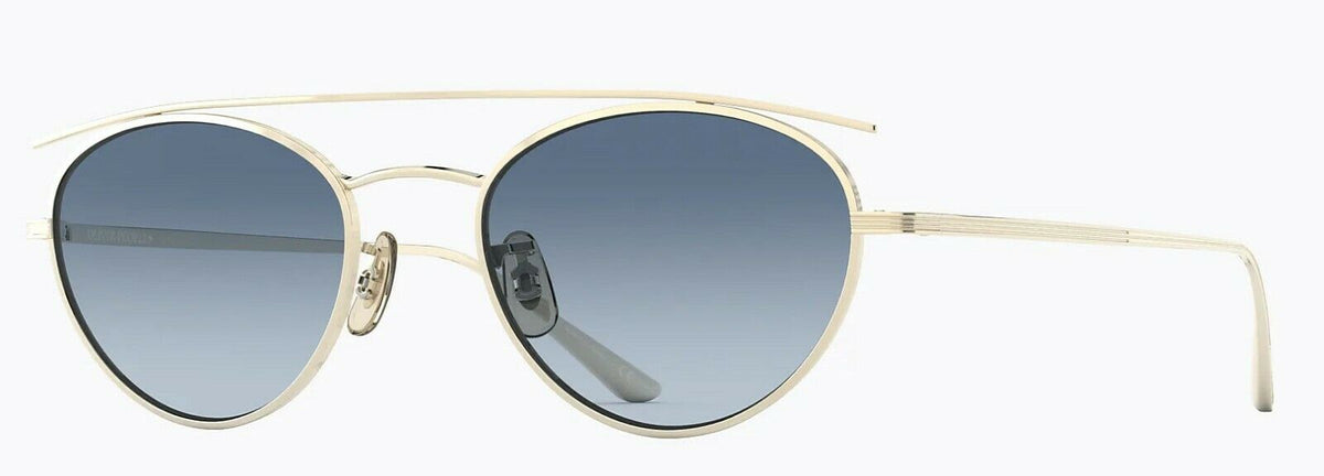 Oliver Peoples Sunglasses 1258ST 5035Q8 The Row Hightree Gold / Marine Gradient-0827934432628-classypw.com-1