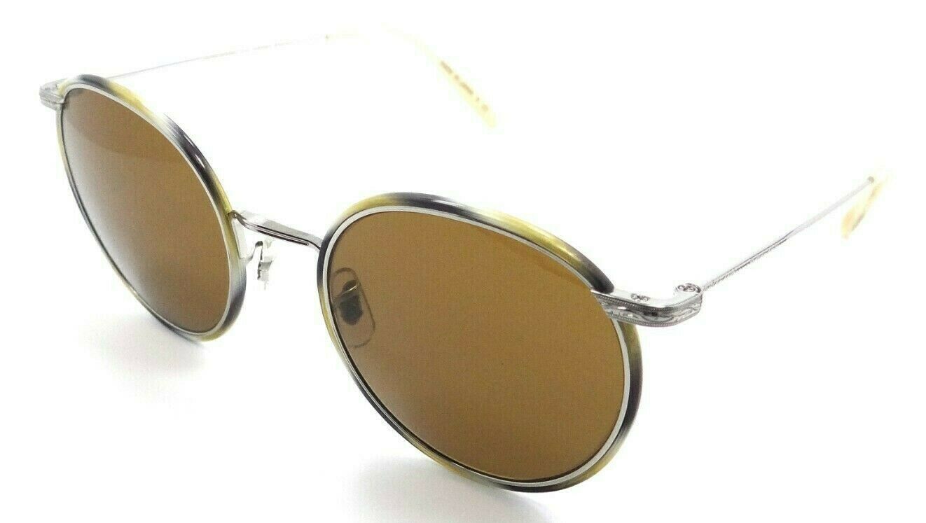 Oliver Peoples Sunglasses 1269ST 503653 49-21-145 Casson Beige Horn / True Brown-827934438989-classypw.com-1
