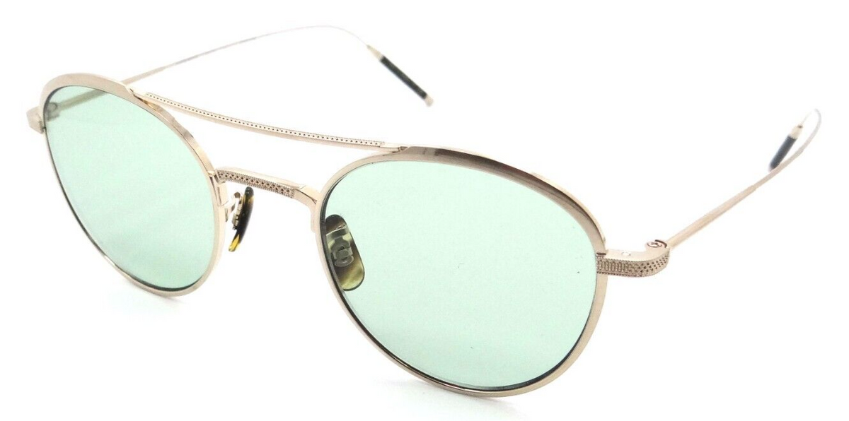 Oliver Peoples Sunglasses 1275T 5311 47-22-145 TK-2 Gold / Green Wash Titanium-827934450752-classypw.com-1