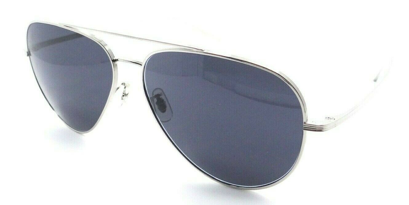 Oliver Peoples Sunglasses 1277ST 5036R5 The Row Casse Silver / Blue 61mm-827934450899-classypw.com-1