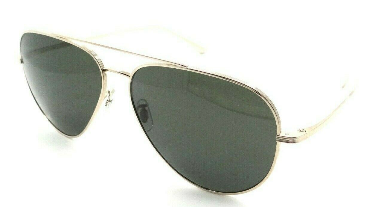 Oliver Peoples Sunglasses 1277ST 5292P1 The Row Casse Gold / G-15 Polarized 61mm-827934450851-classypw.com-1