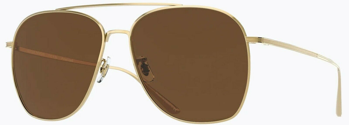 Oliver Peoples Sunglasses 1278ST 529257 The Row Ellerston Gold /Brown Polar 58mm-827934450905-classypw.com-1