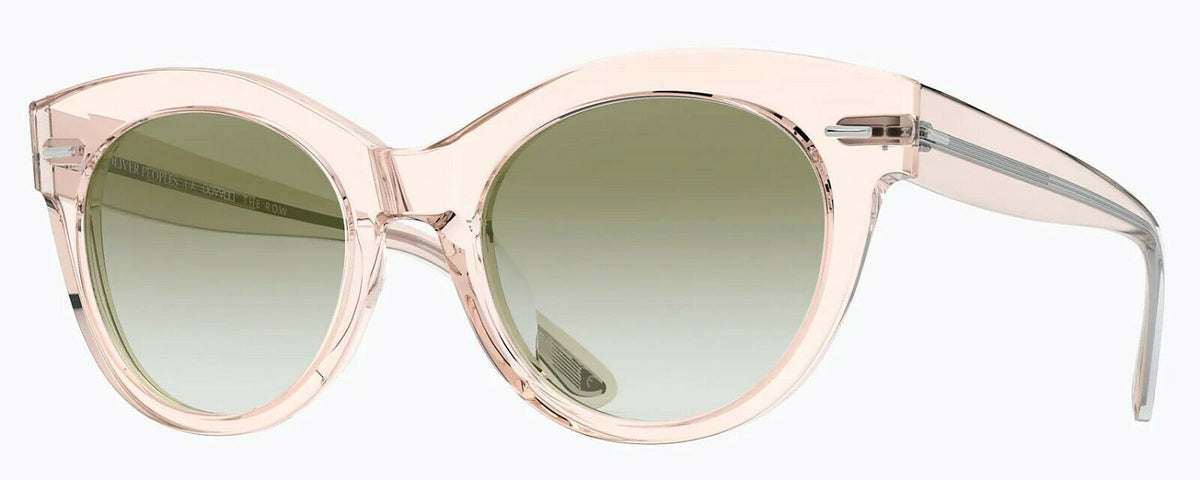 Oliver Peoples Sunglasses 5421SU 16528E The Row Georgica Silk / Olive Gradient-827934432451-classypw.com-1