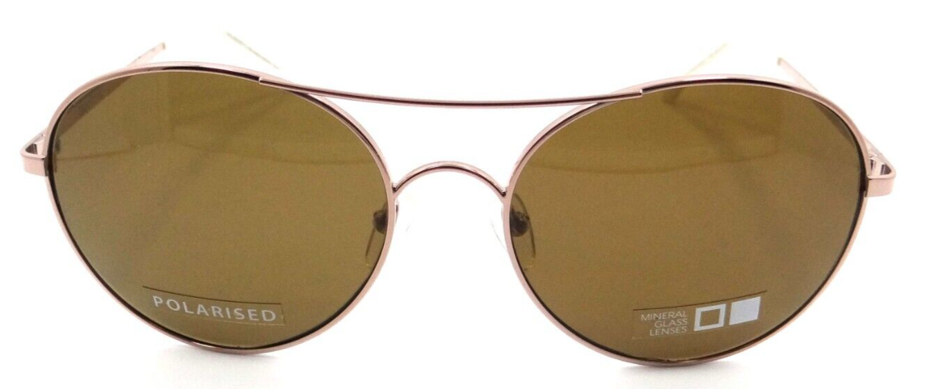 Otis Eyewear Sunglasses Memory Lane 57-19-135 Rose Gold / Brown Polarized