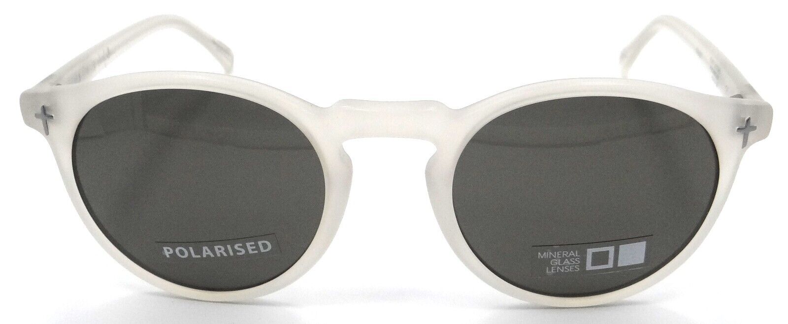 Otis Eyewear Sunglasses Omar 50-23-140 Flat Crystal / Neutral Grey Polarized