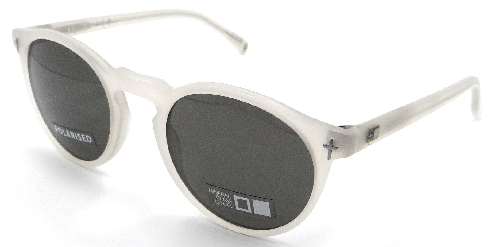 Otis Eyewear Sunglasses Omar 50-23-140 Flat Crystal / Neutral Grey Polarized