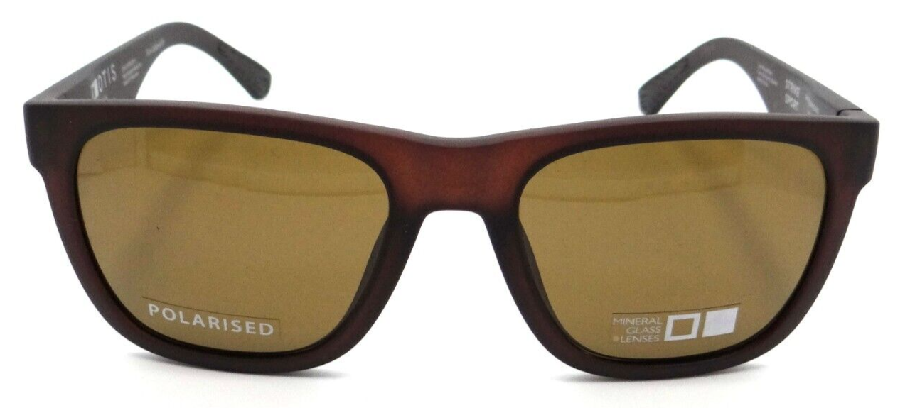 Otis Eyewear Sunglasses Strike Sport 54-19-145 Matte Expresso / Brown Polarized