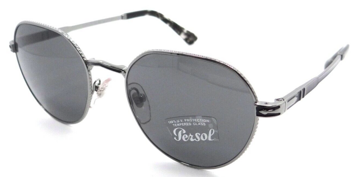 Persol Sunglasses PO 2486S 1110/B1 51-19-145 Gunmetal Black /Smoke Made in Italy-8056597544900-classypw.com-1