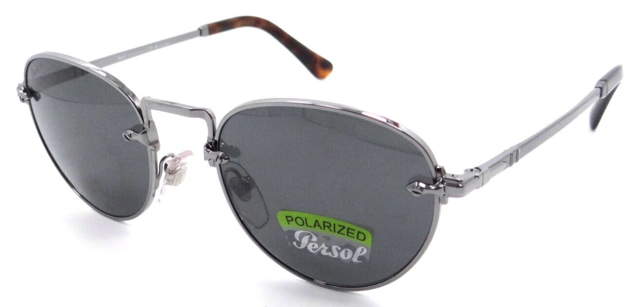 Persol Sunglasses PO 2491S 513/4 49-20-140 Gunmetal / Black Polarized Italy-8056597595599-classypw.com-1