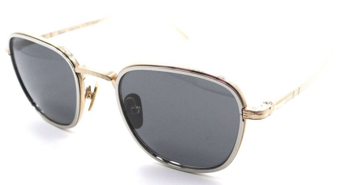 Persol Sunglasses PO 5007ST 8005/B1 47-21-145 Gold - Silver / Dark Grey Japan-8056597444163-classypw.com-1