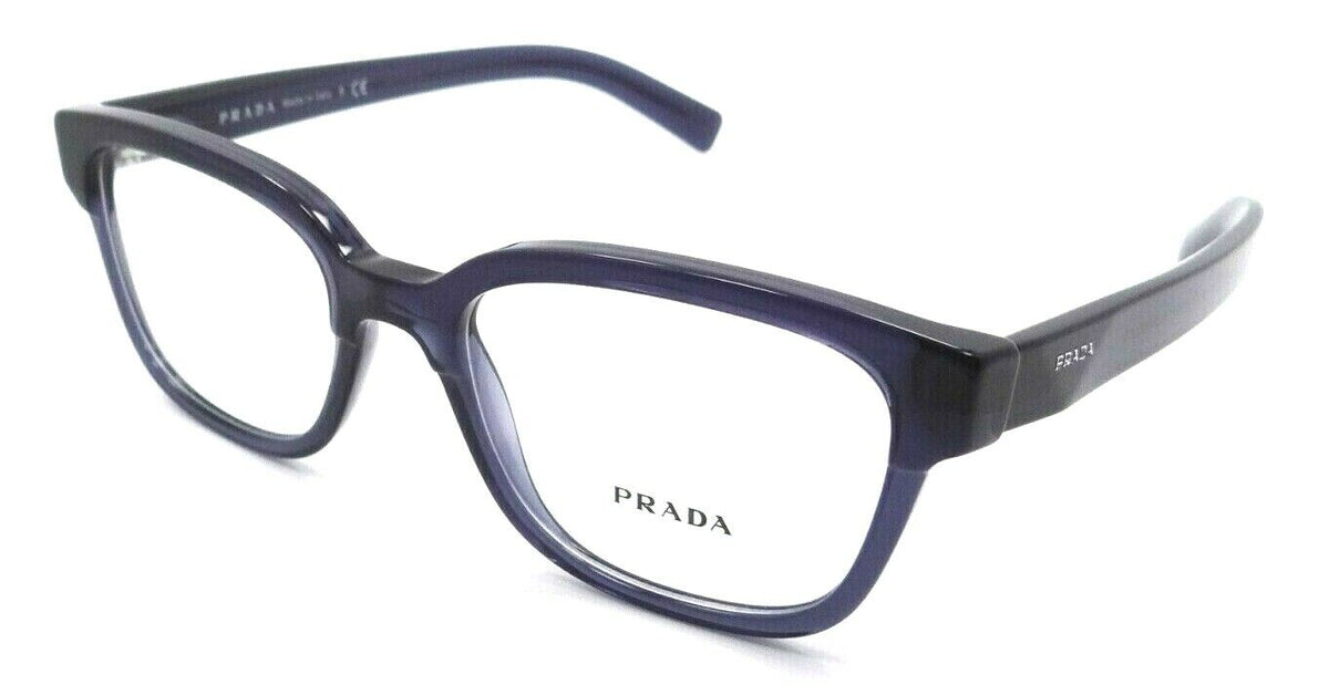Prada Eyeglasses Frames PR 04YV 08Q-1O1 51-18-145 Transparent Blue Made in Italy-8056597516235-classypw.com-1