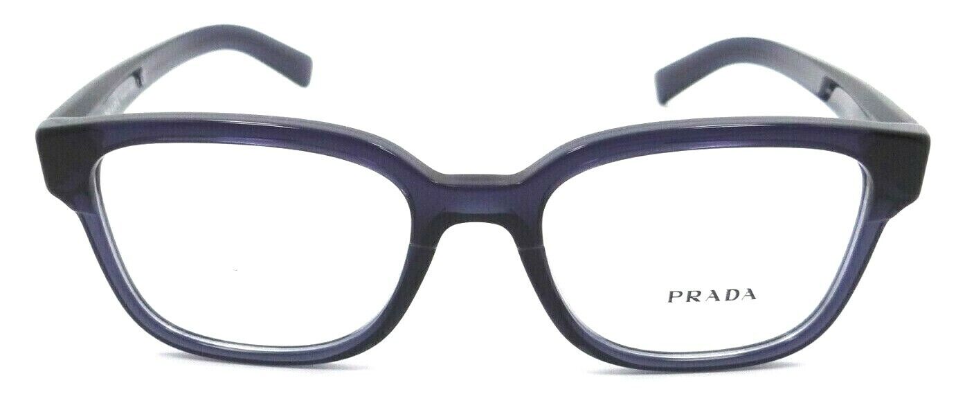 Prada Eyeglasses Frames PR 04YV 08Q-1O1 51-18-145 Transparent Blue Made in Italy-8056597516235-classypw.com-2