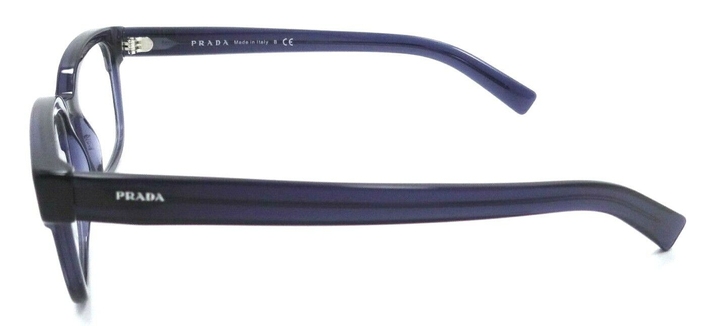 Prada Eyeglasses Frames PR 04YV 08Q-1O1 51-18-145 Transparent Blue Made in Italy-8056597516235-classypw.com-3