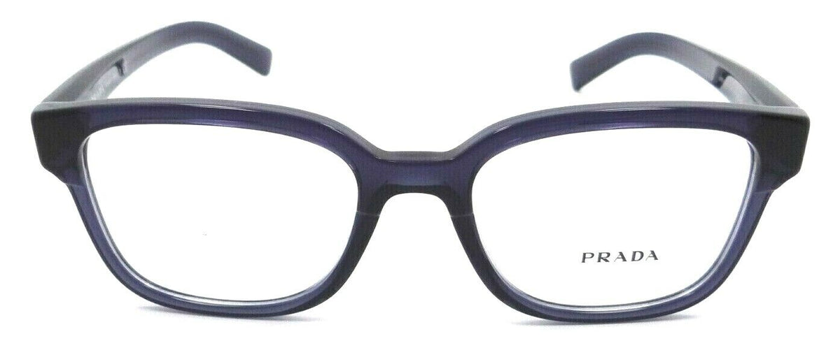 Prada Eyeglasses Frames PR 04YV 08Q-1O1 51-18-145 Transparent Blue Made in Italy-8056597516235-classypw.com-2