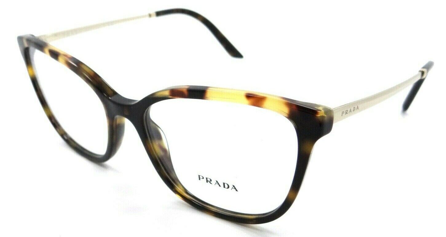 Prada Eyeglasses Frames PR 07WV 06N-1O1 54-17-140 Dark Havana / Medium Havana-8056597372220-classypw.com-1