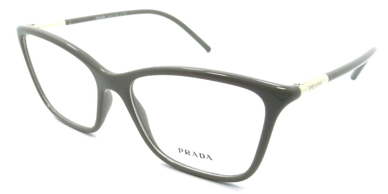 Prada Eyeglasses Frames PR 08WV 06W-1O1 55-16-140 Brown Grey Made in Italy-8056597520997-classypw.com-1