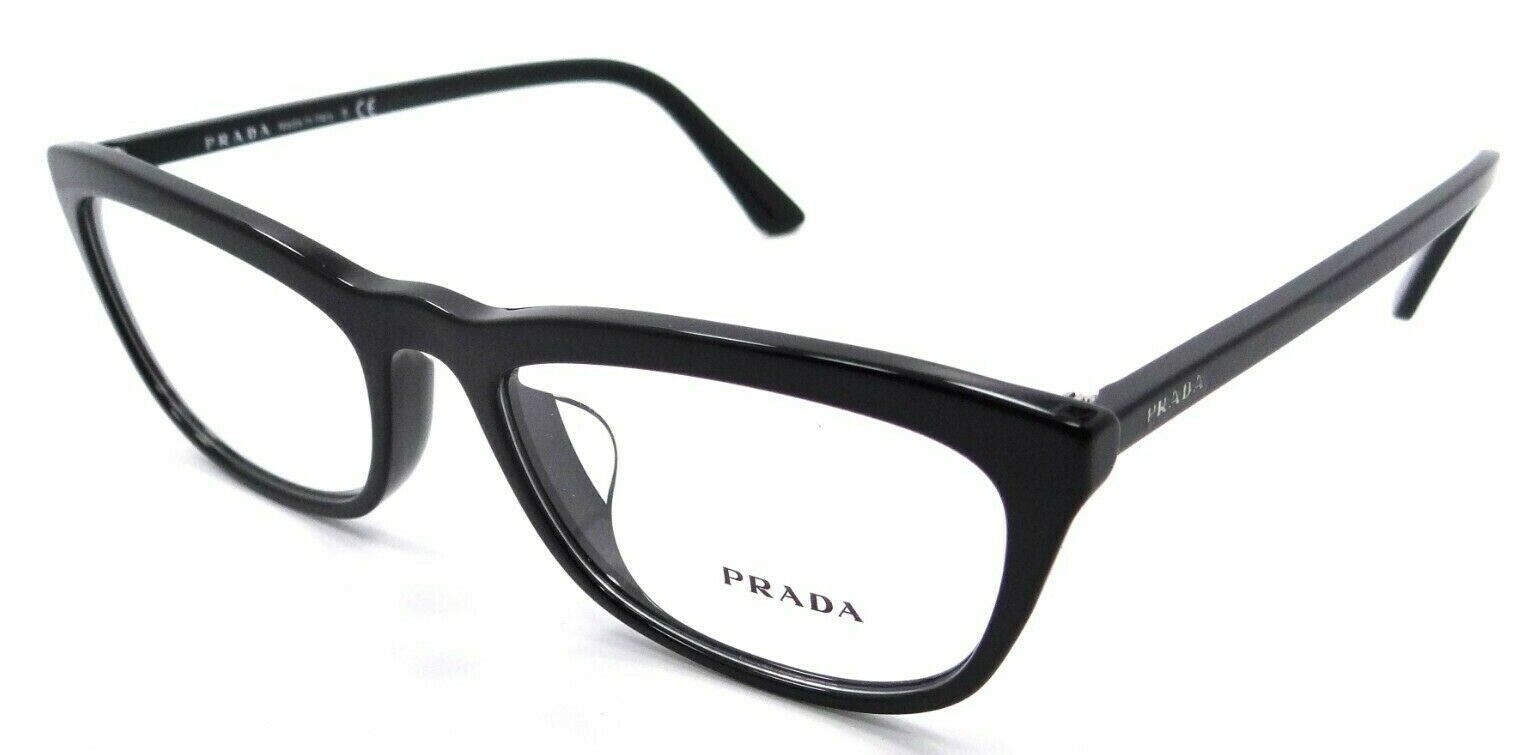 Prada Eyeglasses Frames PR 10VVF 1AB-1O1 54-18-145 Shiny Black Made in Italy-8053672993042-classypw.com-1