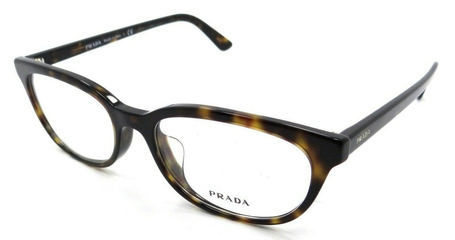 Prada Eyeglasses Frames PR 13VVF 2AU-1O1 53-17-145 Dark Havana Made in Italy