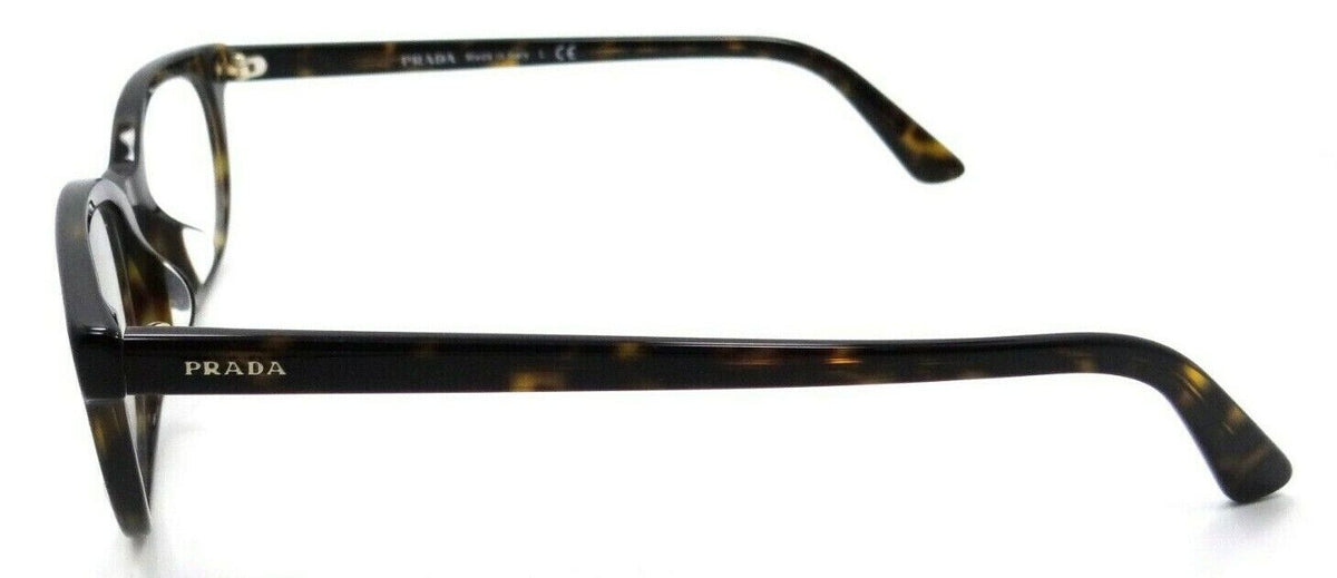 Prada Eyeglasses Frames PR 13VVF 2AU-1O1 53-17-145 Dark Havana Made in Italy