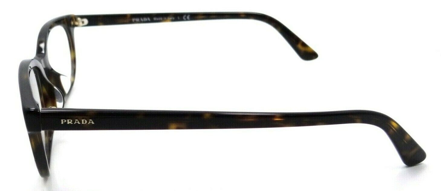 Prada Eyeglasses Frames PR 13VVF 2AU-1O1 53-17-145 Dark Havana Made in Italy