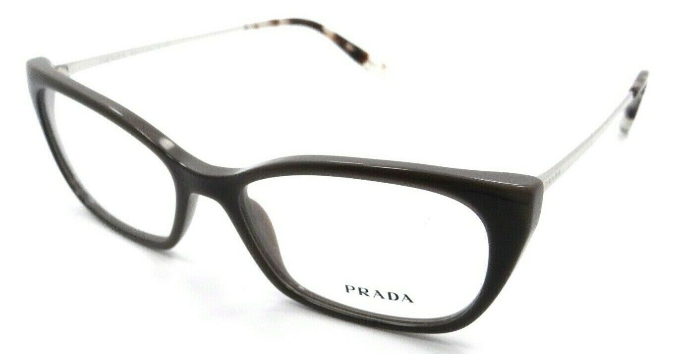 Prada Eyeglasses Frames PR 14XV 03C-1O1 52-16-140 Opal Grey Made in Italy-8056597187343-classypw.com-1