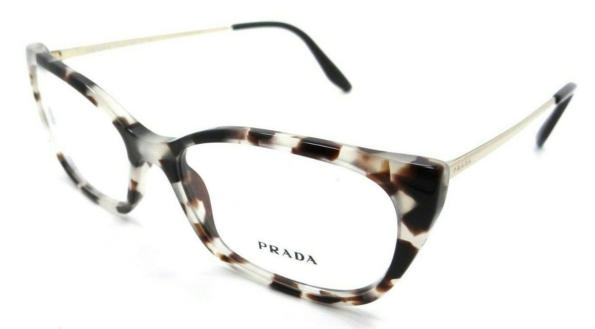 Prada Eyeglasses Frames PR 14XV UAO-1O1 54-16-140 Spotted Brown Made in Italy-8056597187336-classypw.com-1