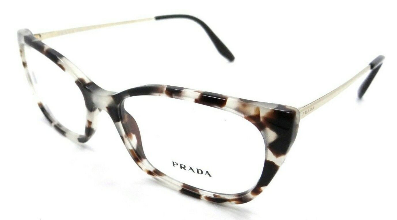 Prada Eyeglasses Frames PR 14XV UAO-1O1 54-16-140 Spotted Brown Made in Italy-8056597187336-classypw.com-1