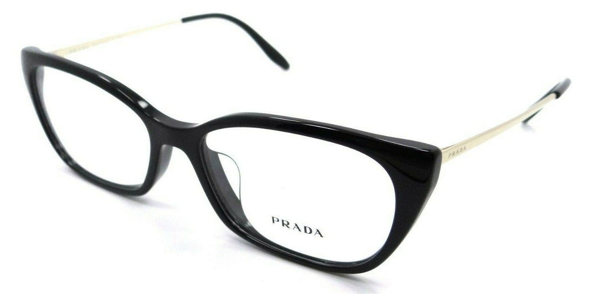 Prada Eyeglasses Frames PR 14XVF 1AB-1O1 54-16-140 Shiny Black Made in Italy-8056597204941-classypw.com-1