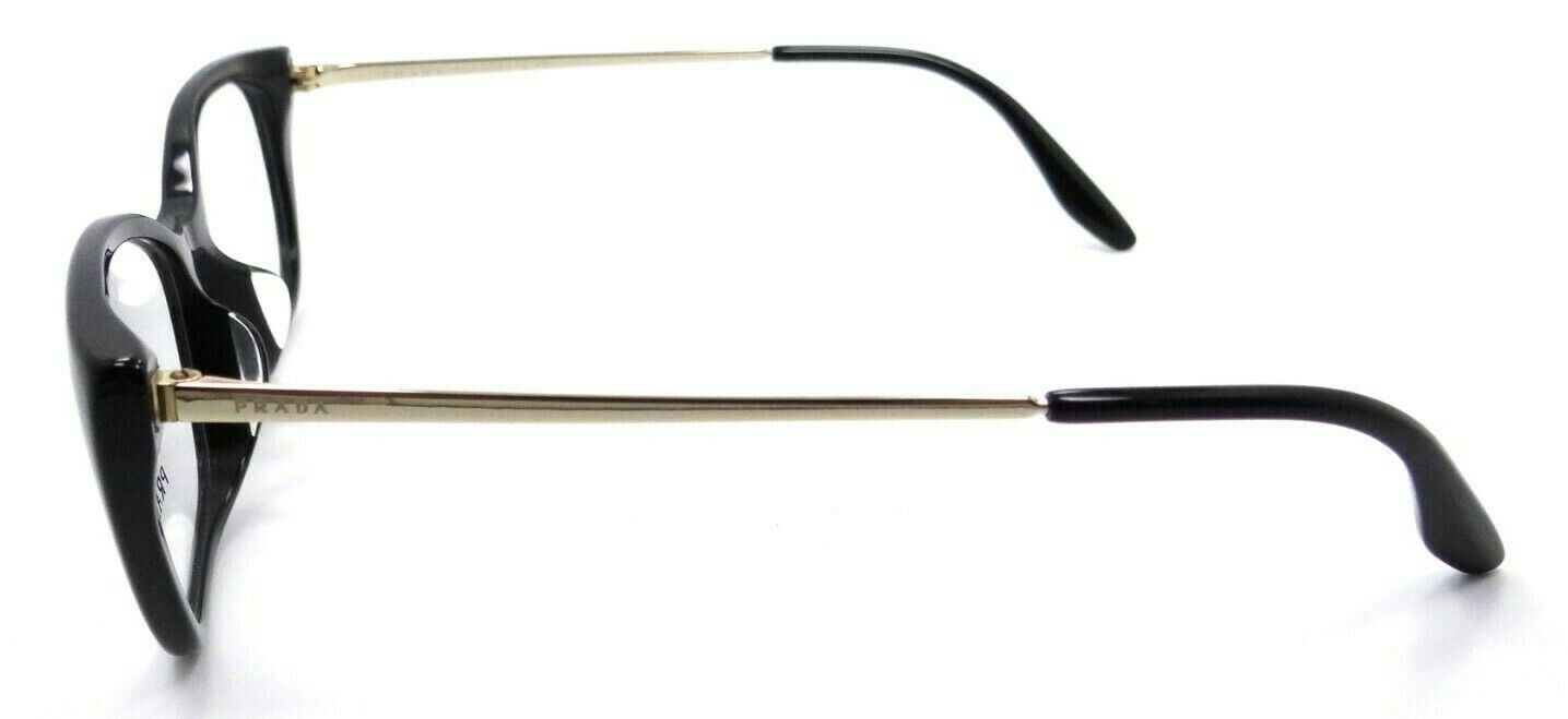 Prada Eyeglasses Frames PR 14XVF 1AB-1O1 54-16-140 Shiny Black Made in Italy-8056597204941-classypw.com-3