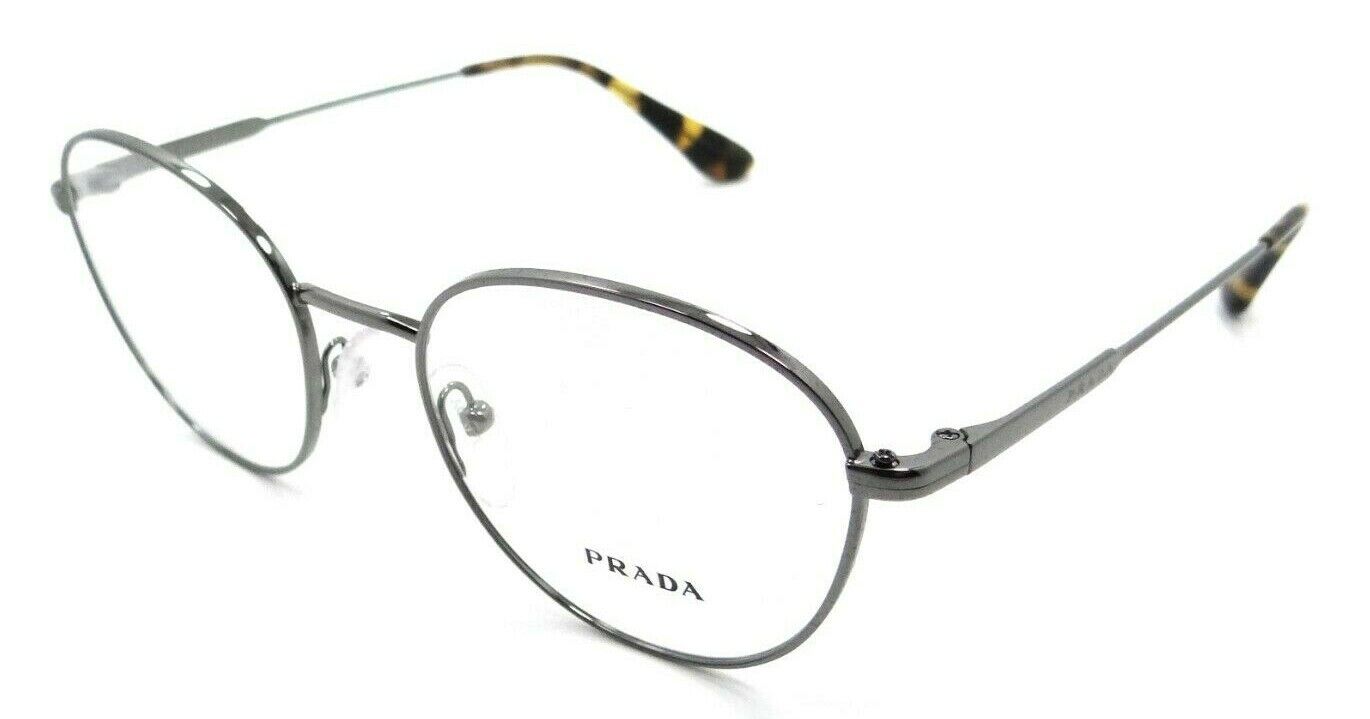 Prada Eyeglasses Frames PR 52VV 5AV-1O1 50-19-140 Gunmetal Made in Italy-8053672921472-classypw.com-1