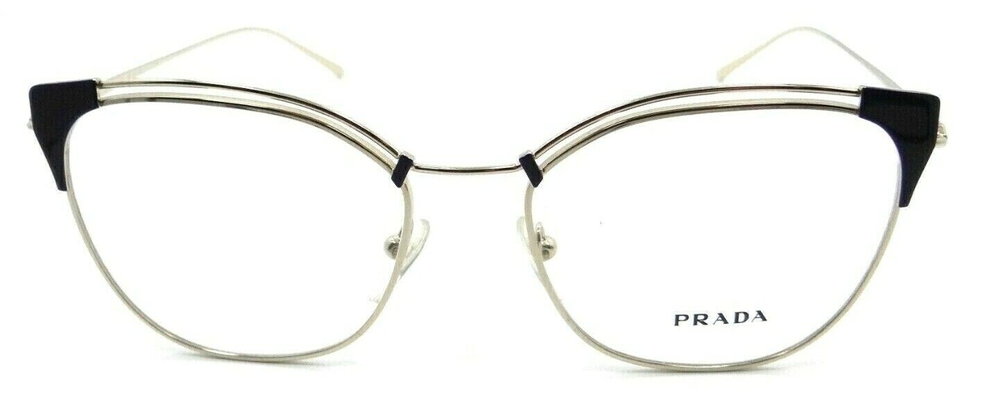 Prada Eyeglasses Frames PR 62UV YC0-1O1 53-17-140 Pale Gold / Violet Italy-8053672883275-classypw.com-5