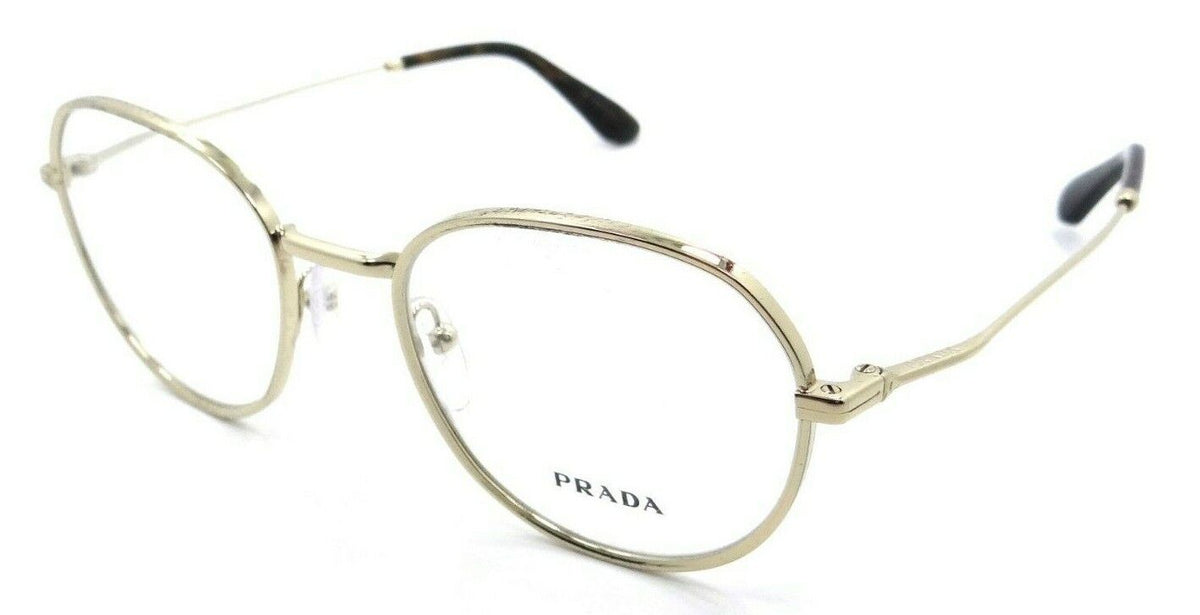 Prada Eyeglasses Frames PR 65WV ZVN-1O1 49-20-145 Pale Gold Made in Italy-8056597440691-classypw.com-1