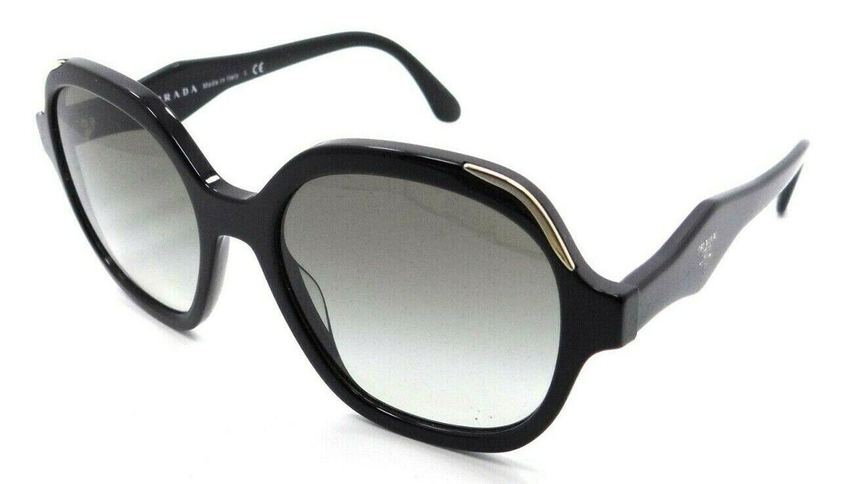 Prada Sunglasses PR 06US 1AB-0A7 52-18-140 Shiny Black / Grey Gradient Italy-8053672831597-classypw.com-1