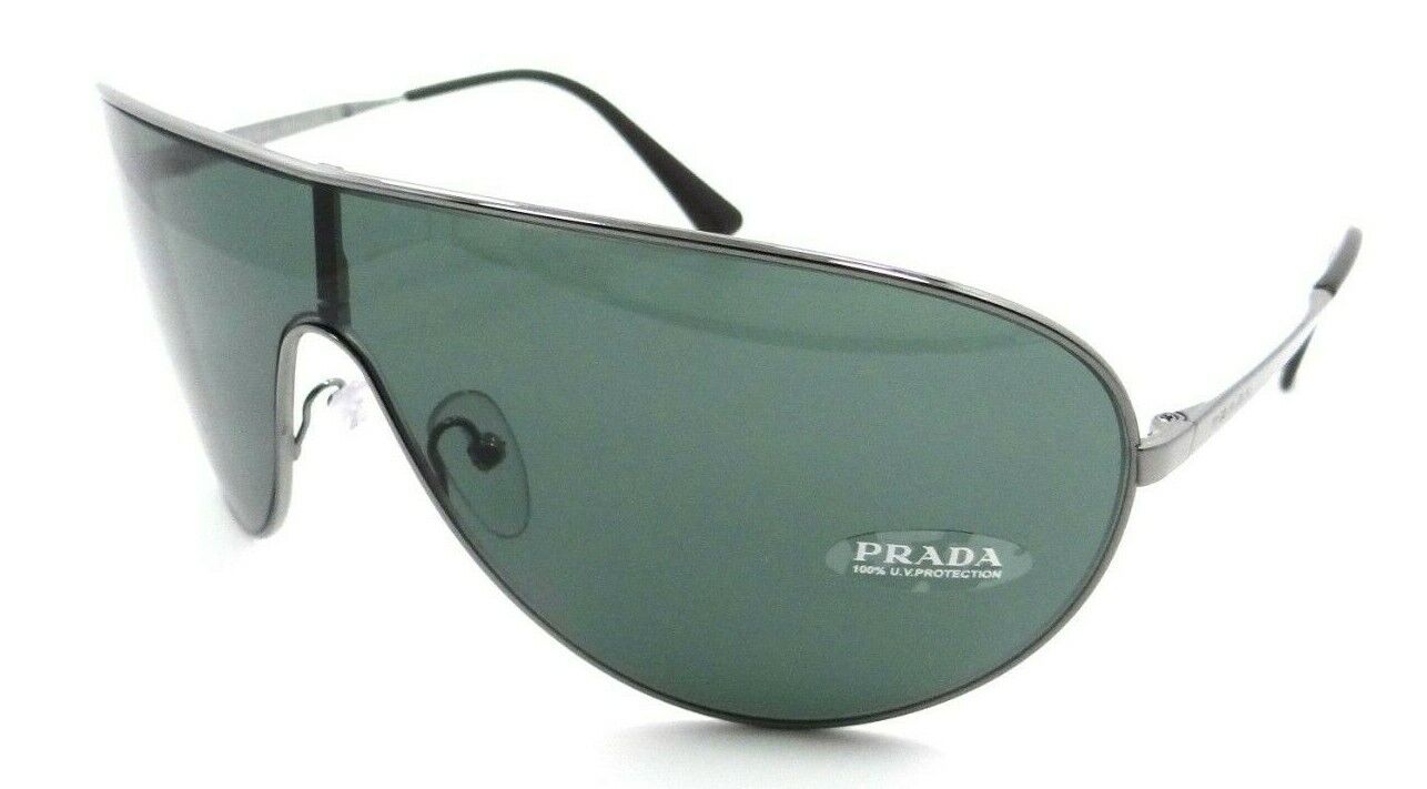Prada Sunglasses PR 55XS 5AV-728 42-xx-125 Gunmetal / Green Made in Italy-8056597134705-classypw.com-1