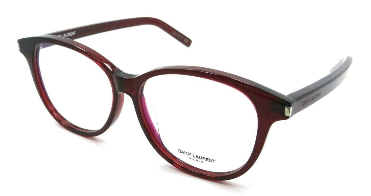 Saint Laurent Eyeglasses Frames SL Classic 9/F 010 53-13-145 Burgundy Asian Fit-889652114408-classypw.com-1