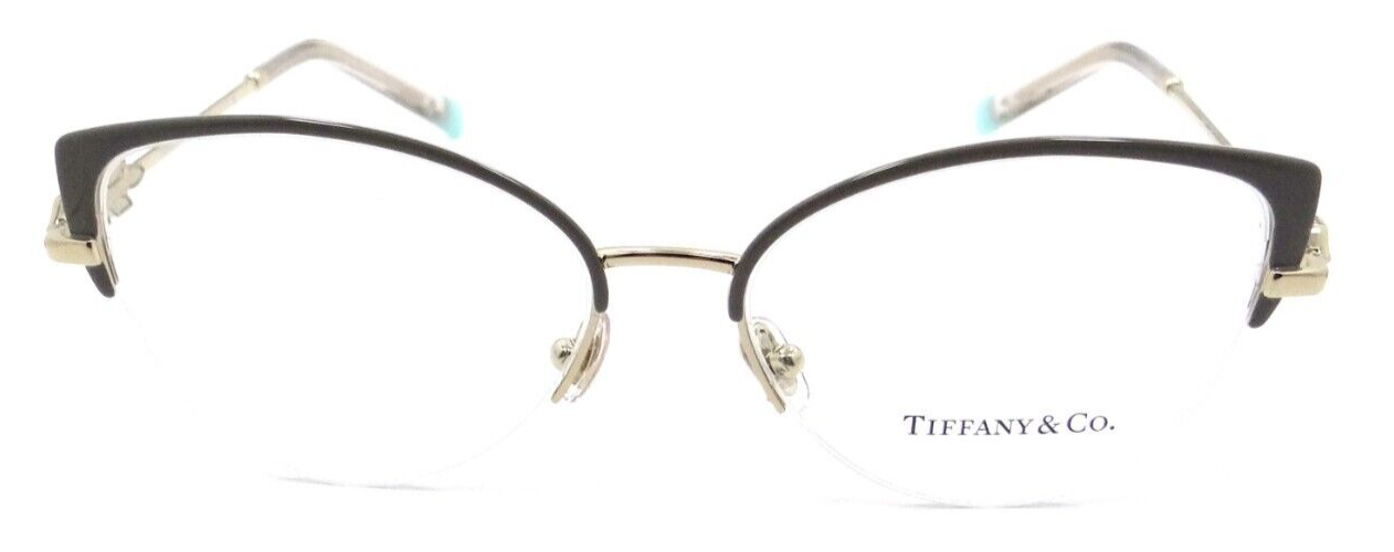 Tiffany & Co Eyeglasses Frames TF 1145B 6171 54-16-140 Grey Camel on Pale Gold-8056597602488-classypw.com-2