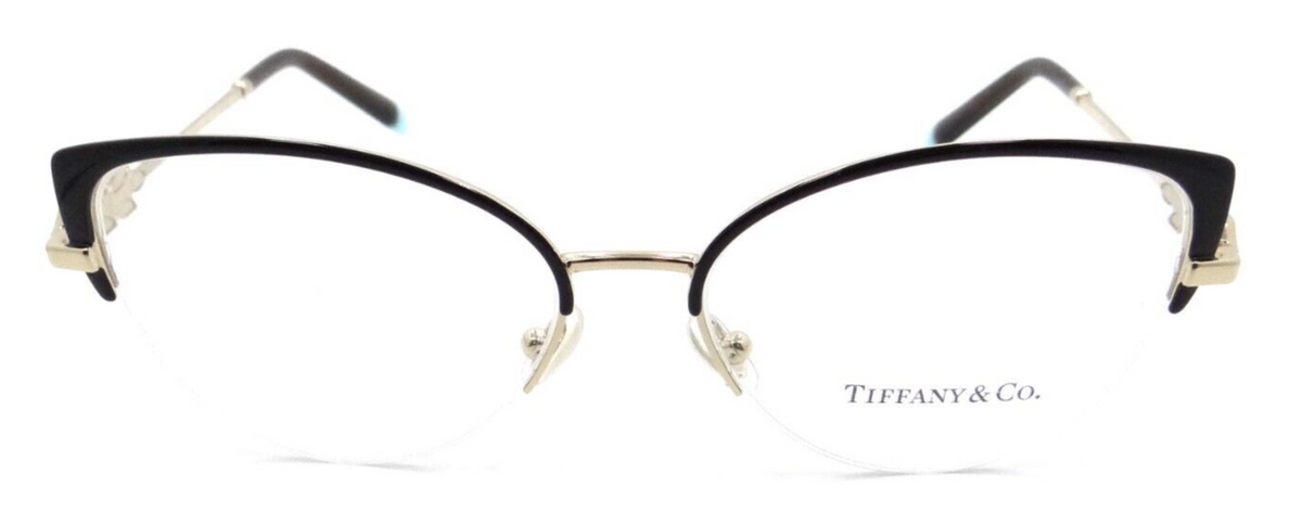 Tiffany &amp; Co Eyeglasses Frames TF 1145B 6172 54-16-140 Brown on Pale Gold Italy-8056597602495-classypw.com-2