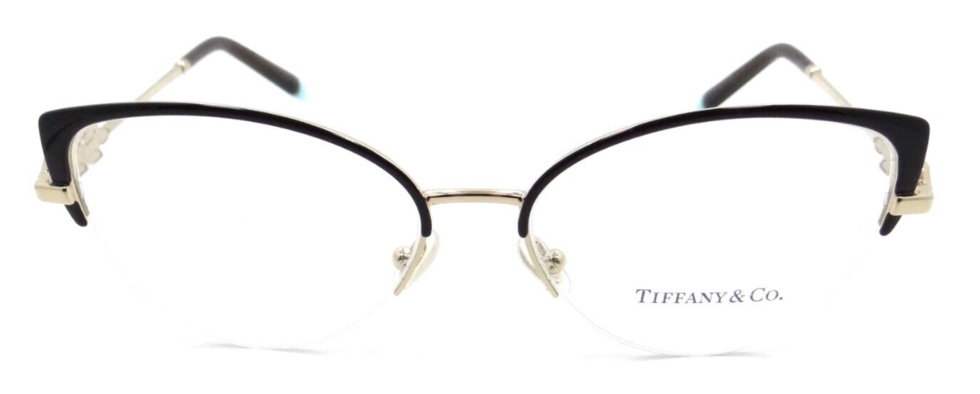 Tiffany & Co Eyeglasses Frames TF 1145B 6172 54-16-140 Brown on Pale Gold Italy-8056597602495-classypw.com-2